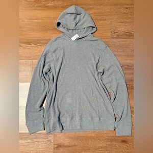 Gray Hooded Men's Shirt